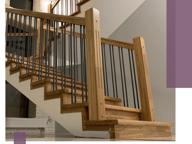 Реставрация деревянных и металлических лестниц в Сергиеве Посаде