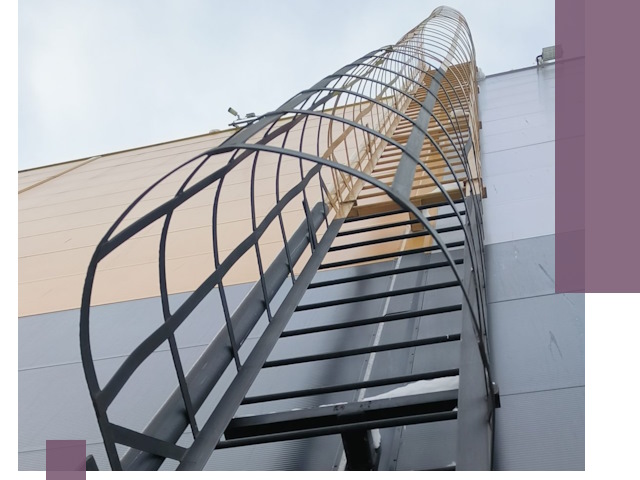 Изготовление и монтаж пожарных лестниц в Сергиеве Посаде профессионально