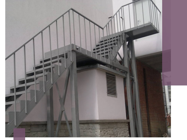 Монтаж пожарных лестниц под ключ в Сергиеве Посаде с гарантией качества