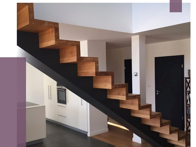 Изготовление деревянных лестниц в Сергиеве Посаде от 86989 руб. | ПРОЛЁТ-Сгп