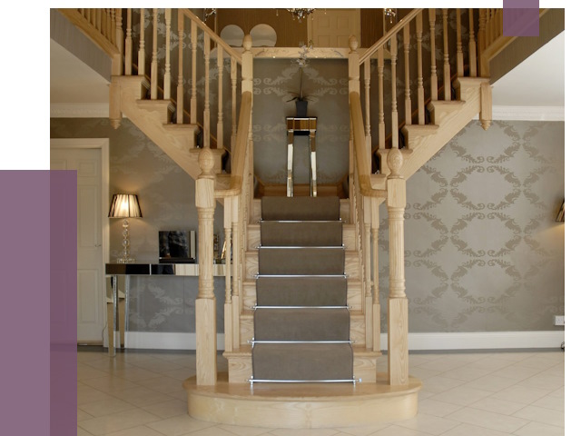 Монтаж деревянных лестниц в Сергиеве Посаде от 7624 руб. 