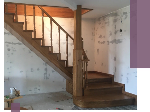 Ремонт деревянных лестниц в Сергиеве Посаде: быстро и качественно