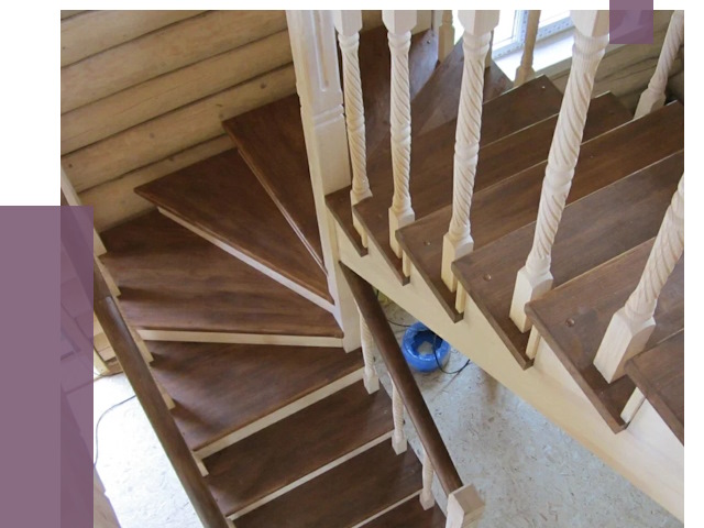 Реставрация деревянных лестниц в Сергиеве Посаде от 4298 руб.