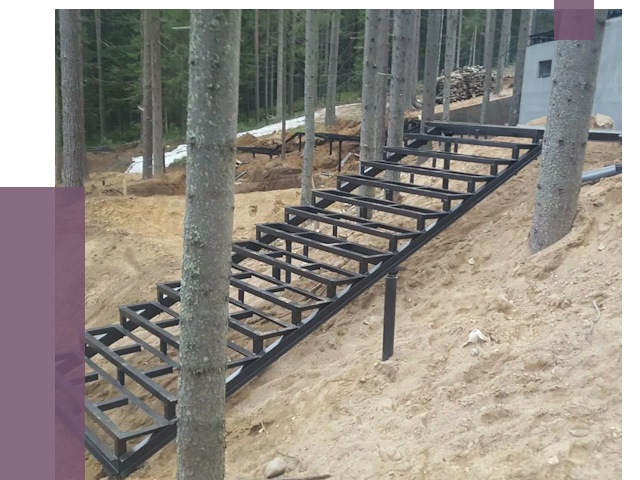 Монтаж металлических лестниц в Сергиеве Посаде от 13560 руб. 