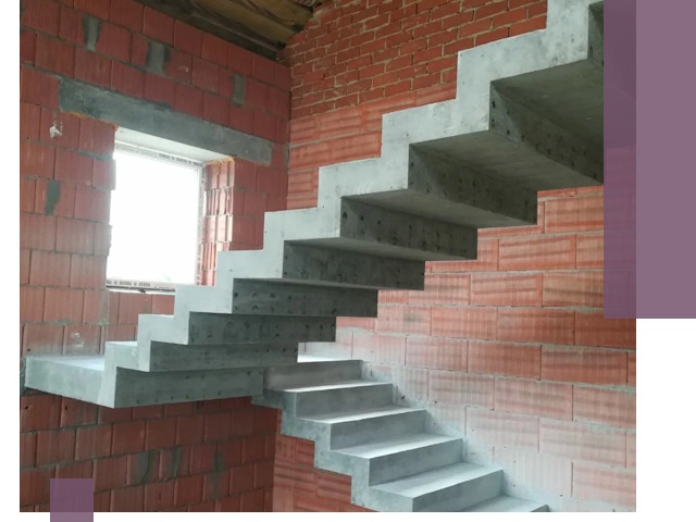 Бетонные лестницы под ключ в Сергиеве Посаде: монтаж, демонтаж, ремонт