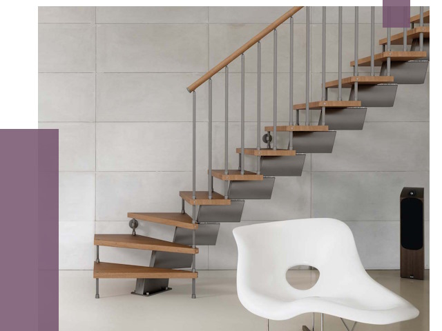 Монтаж модульных лестниц в Сергиеве Посаде от 6345 руб. 