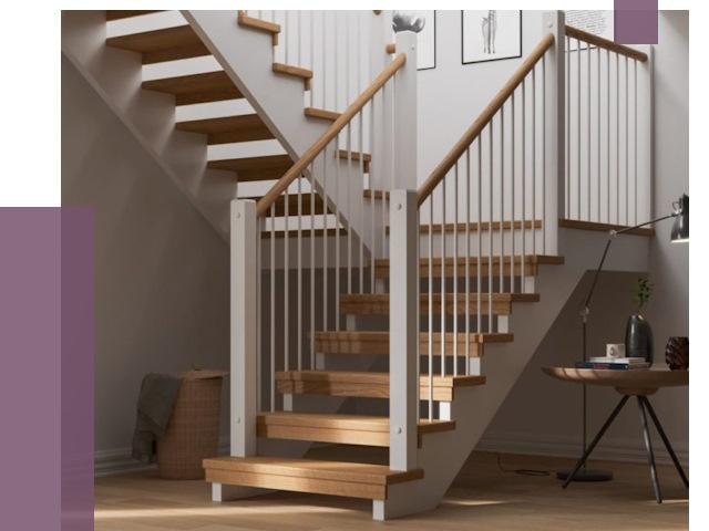 Маршевые лестницы в Сергиеве Посаде от 38122 руб. — монтаж | ПРОЛЁТ-Сгп