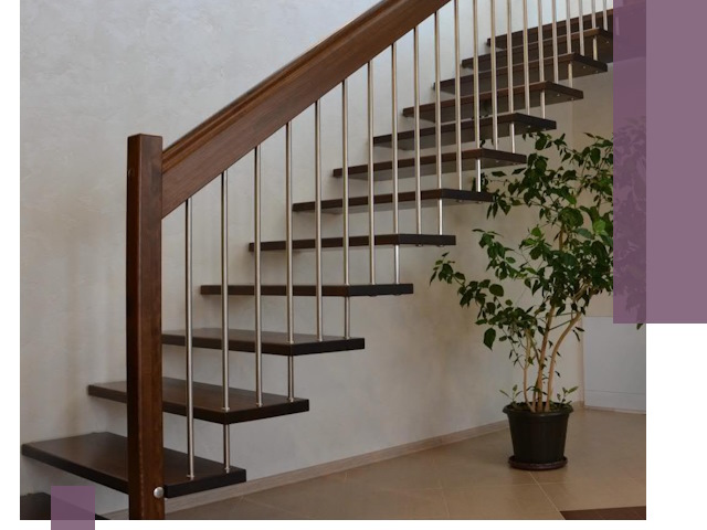 Лестницы на больцах под ключ в Сергиеве Посаде – изготовление и монтаж