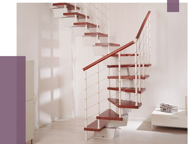 Изготовление лестниц на больцах в Сергиеве Посаде от 9722 руб. | ПРОЛЁТ-Сгп