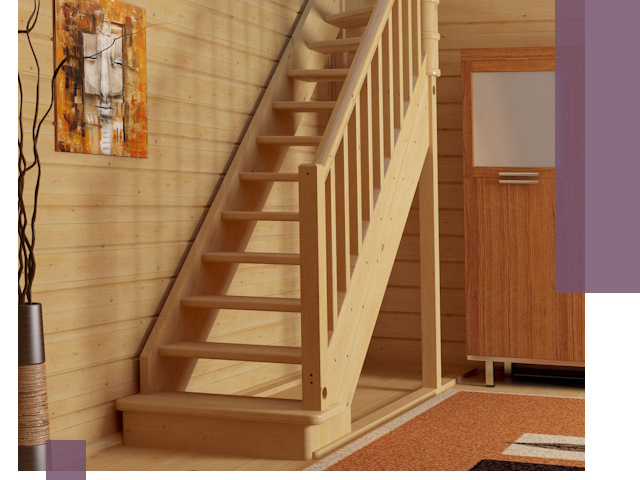 Лестницы эконом класса под ключ в Сергиеве Посаде — недорого и быстро