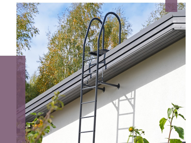 Лестницы на крышу в Сергиеве Посаде от 19138 руб. — монтаж и монтаж ПРОЛЁТ-Сгп