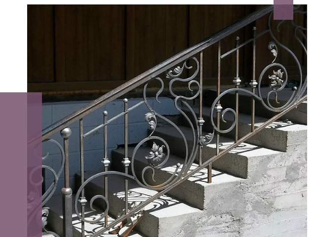 Кованые перила в Сергиеве Посаде от 8699 руб. под ключ — качество от ПРОЛЁТ-Сгп