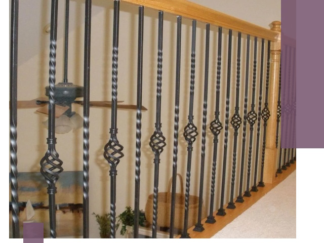 Изготовление и монтаж кованных перил в Сергиеве Посаде под ключ
