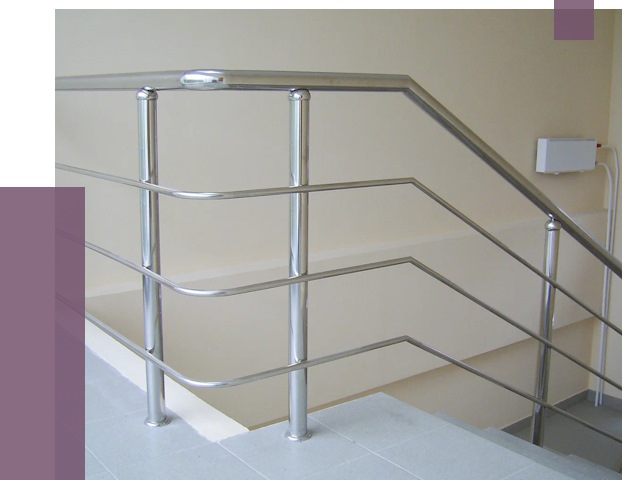 Алюминиевые перила в Сергиеве Посаде от 6345 руб. под ключ | ПРОЛЁТ-Сгп