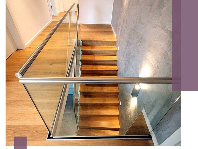 Перила для лестницы в доме — изготовление и монтаж в Сергиеве Посаде