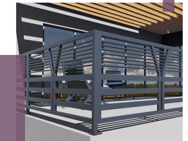 Изготовление балконных ограждений в Сергиеве Посаде от 10746 руб. | ПРОЛЁТ-Сгп