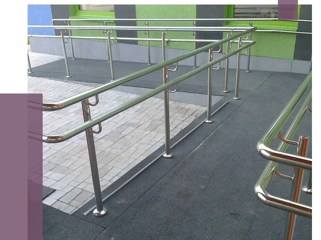 Ограждения пандусов в Сергиеве Посаде от 4349 руб. монтаж | ПРОЛЁТ-Сгп