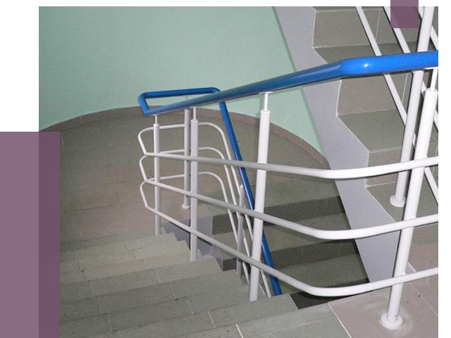 Перила в подъезде в Сергиеве Посаде — установка и замена от 7420 руб. | ПРОЛЁТ-Сгп