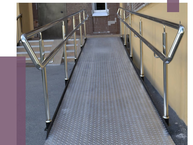 Пандусы в Сергиеве Посаде от 12281 руб. — установка для инвалидов | ПРОЛЁТ-Сгп