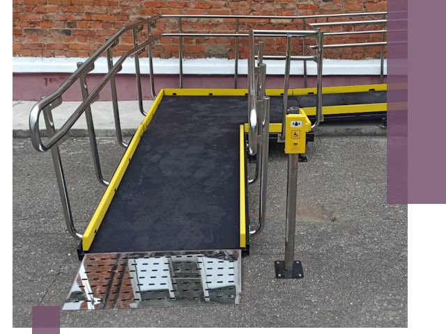 Изготовление наклонных пандусов для инвалидов в Сергиеве Посаде