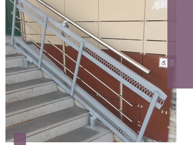 Изготовление откидных пандусов под ключ в Сергиеве Посаде