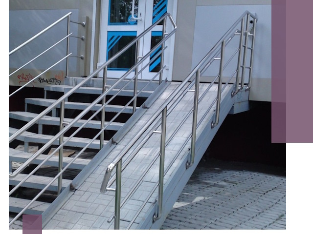 Пандус на крыльцо под ключ в Сергиеве Посаде: монтаж и изготовление