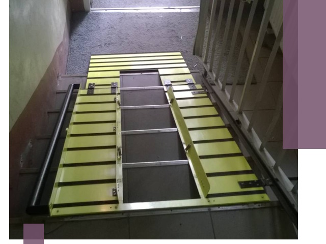 Профессиональный монтаж пандуса в подъезд в Сергиеве Посаде