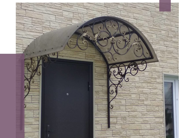 Ремонт козырьков в Сергиеве Посаде от 7420 руб.  | ПРОЛЁТ-Сгп