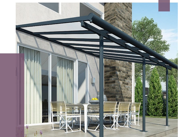 Навесы пристенные в Сергиеве Посаде от 9108 руб. — монтаж и установка | ПРОЛЁТ-Сгп