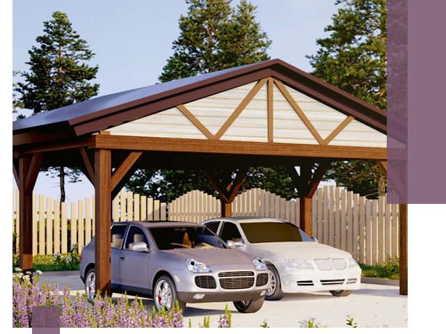 Навесы для автомобиля в Сергиеве Посаде — изготовление и монтаж