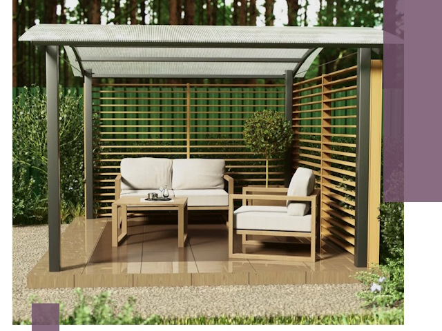 Навесы для дачи в Сергиеве Посаде: изготовление, монтаж и демонтаж