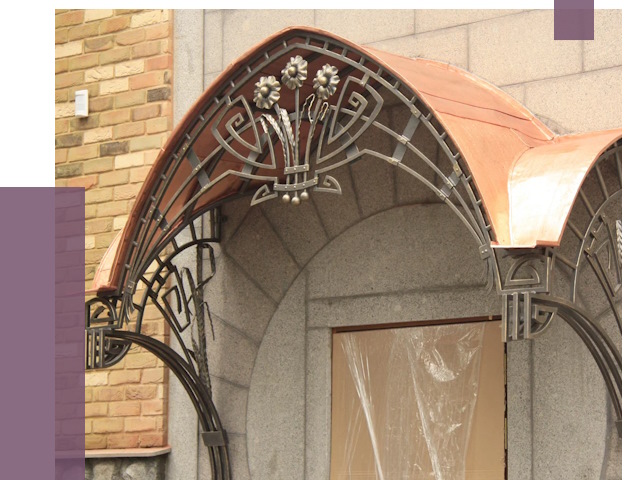 Арочные козырьки в Сергиеве Посаде от 14583 руб. 