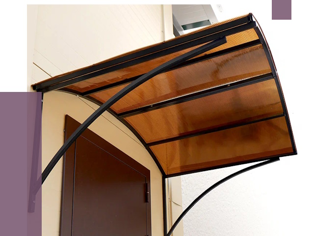 Недорогие козырьки в Сергиеве Посаде от 7594 руб.  | ПРОЛЁТ-Сгп