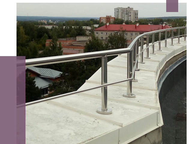 Парапеты и ограждения кровли в Сергиеве Посаде от 4963 руб. 