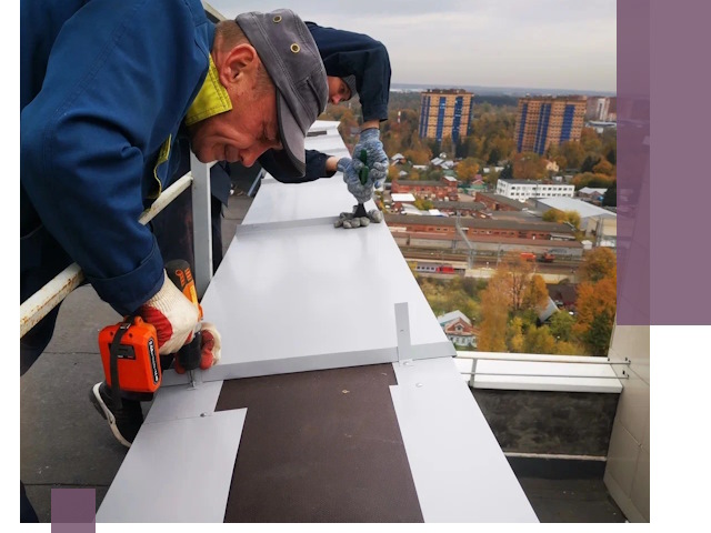 Монтаж парапетов в Сергиеве Посаде — установка прочных металлических ограждений