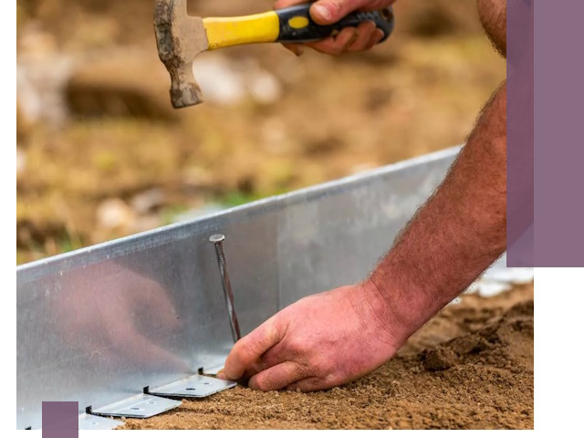 Монтаж металлических бордюров в Сергиеве Посаде быстро и качественно