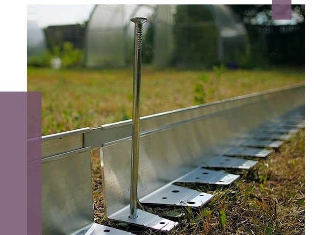 Металлические бордюры для газона в Сергиеве Посаде от 4298 руб. | ПРОЛЁТ-Сгп