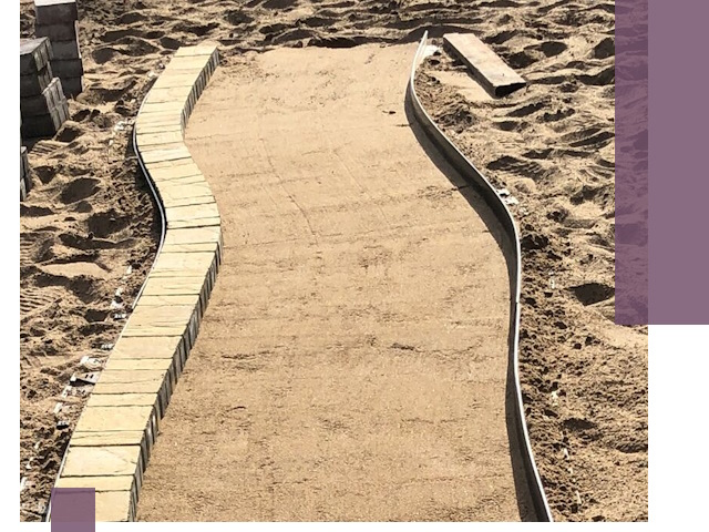 Металлические бордюры для тротуаров в Сергиеве Посаде — прочные и долговечные