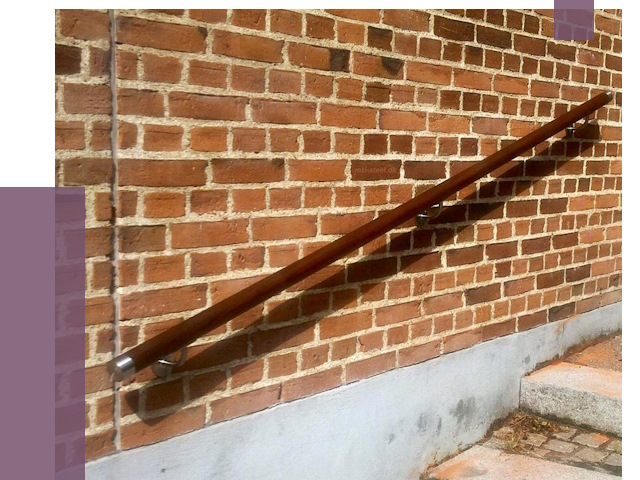 Изготовление пристенных поручней в Сергиеве Посаде от 4452 руб. — ПРОЛЁТ-Сгп