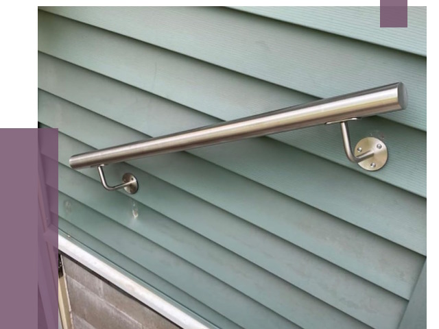 Поручни из нержавеющей стали в Сергиеве Посаде от 7676 руб.  | ПРОЛЁТ-Сгп